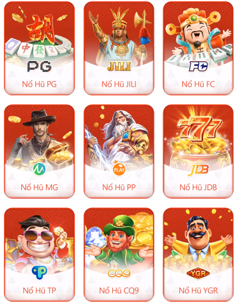 Sảnh nổ hũ 98VVV jackpot bùng nổ
